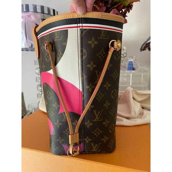 Louis Vuitton Game On MM Neverfull w/pouch NEW - Picture 4 of 4